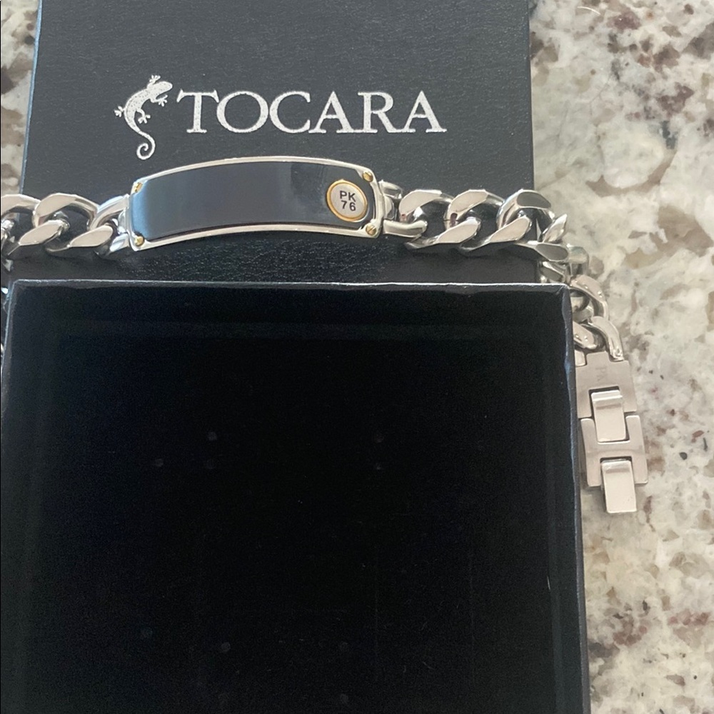 Black and Silver Curb Chain Tocara PK Subban